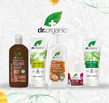 Dr. Organic skin care products