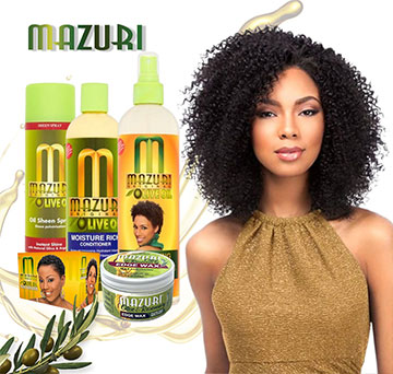 Mazuri hair products at Paks